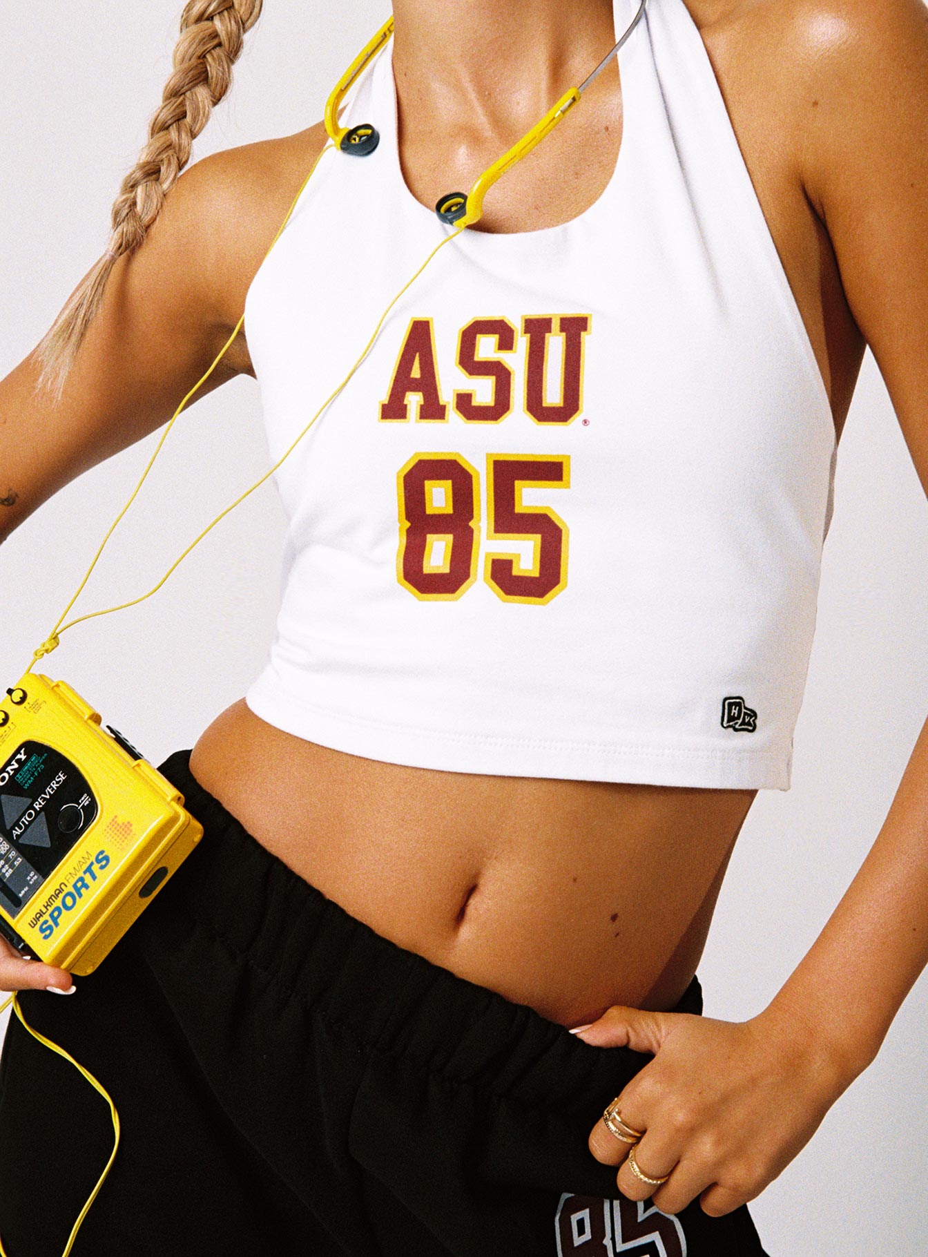 ASU Tailgate Top White