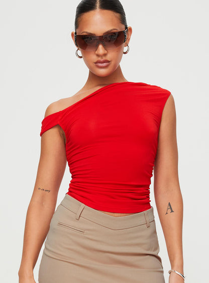 Beller Top Red