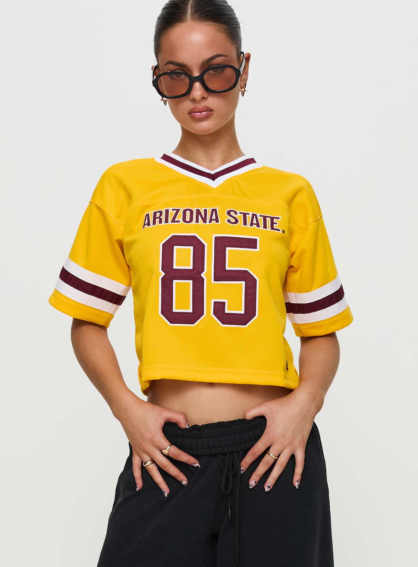 ASU Football Jersey Gold