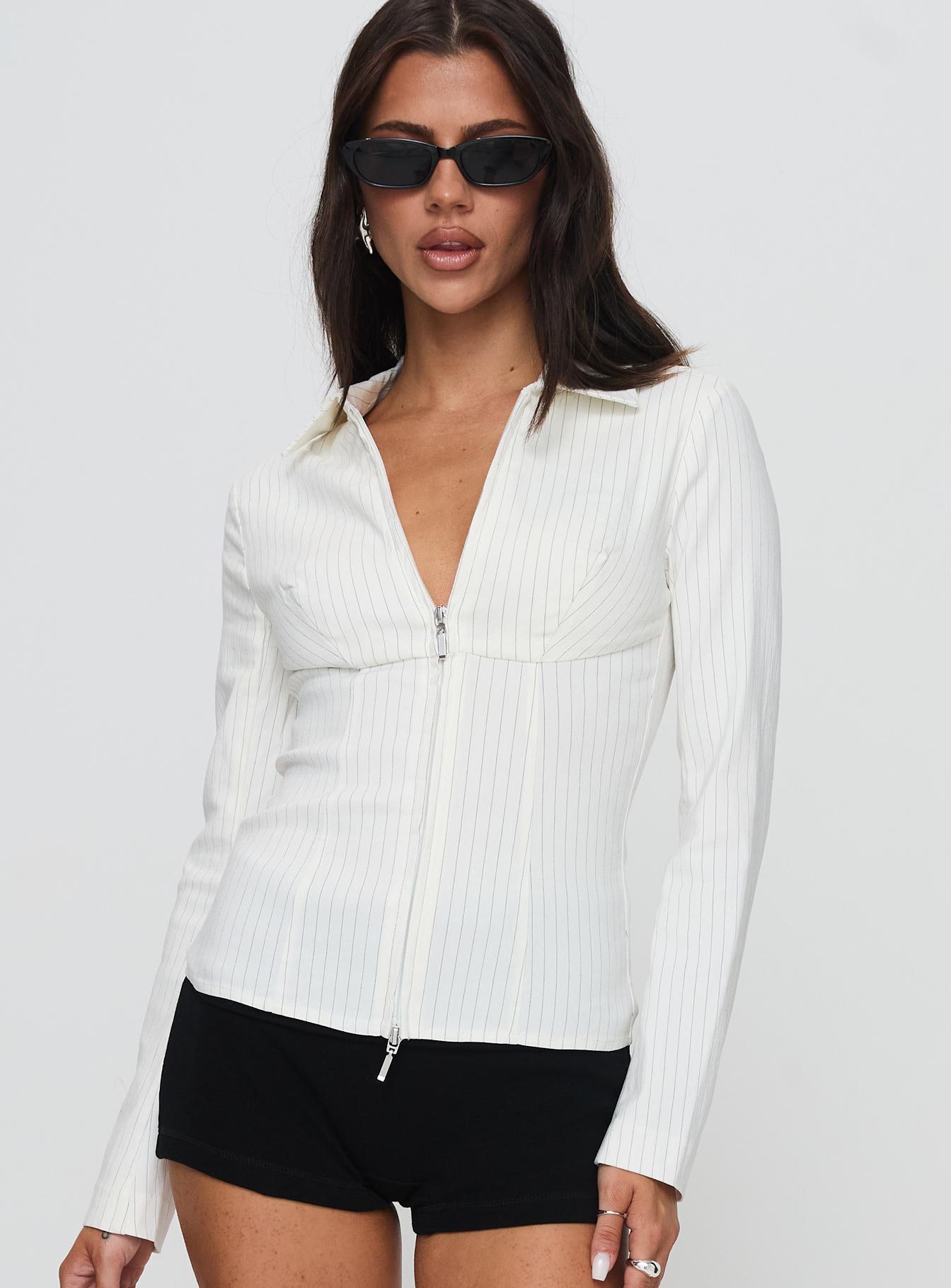 Bellar Long Sleeve Top Ivory