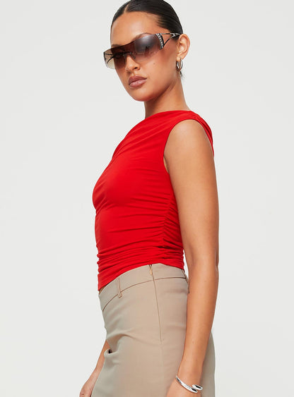 Beller Top Red