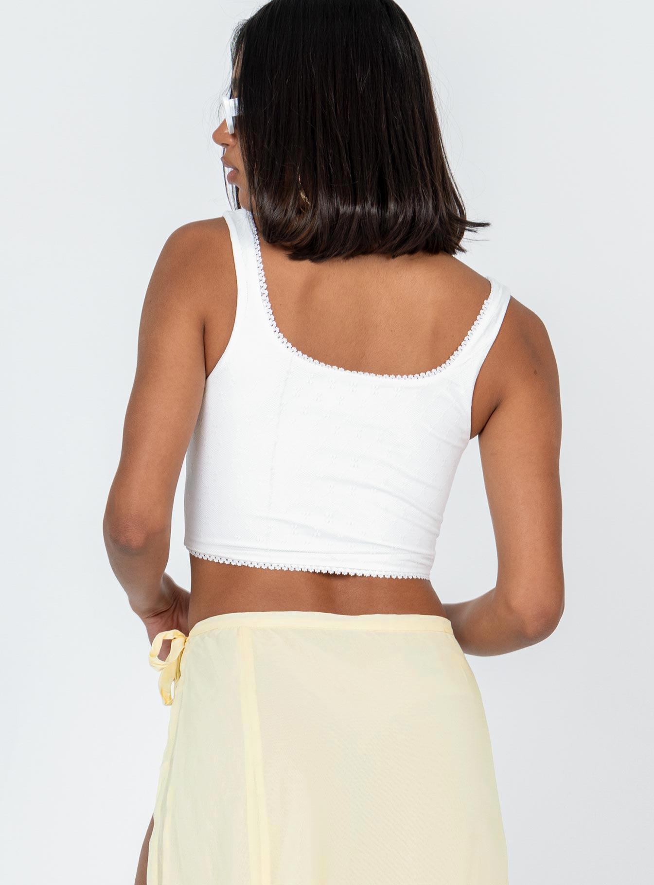 Bryleigh Top White