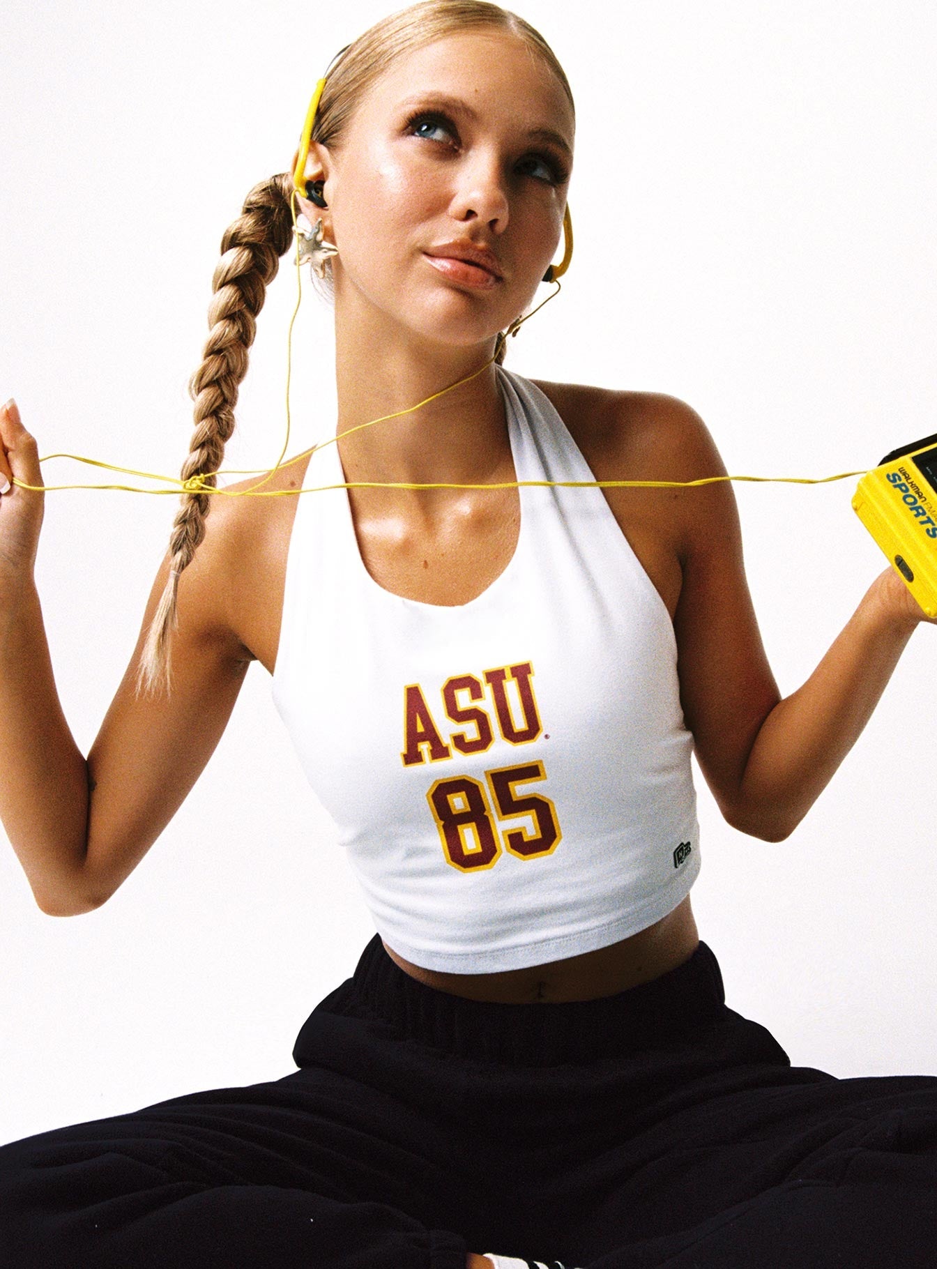 ASU Tailgate Top White