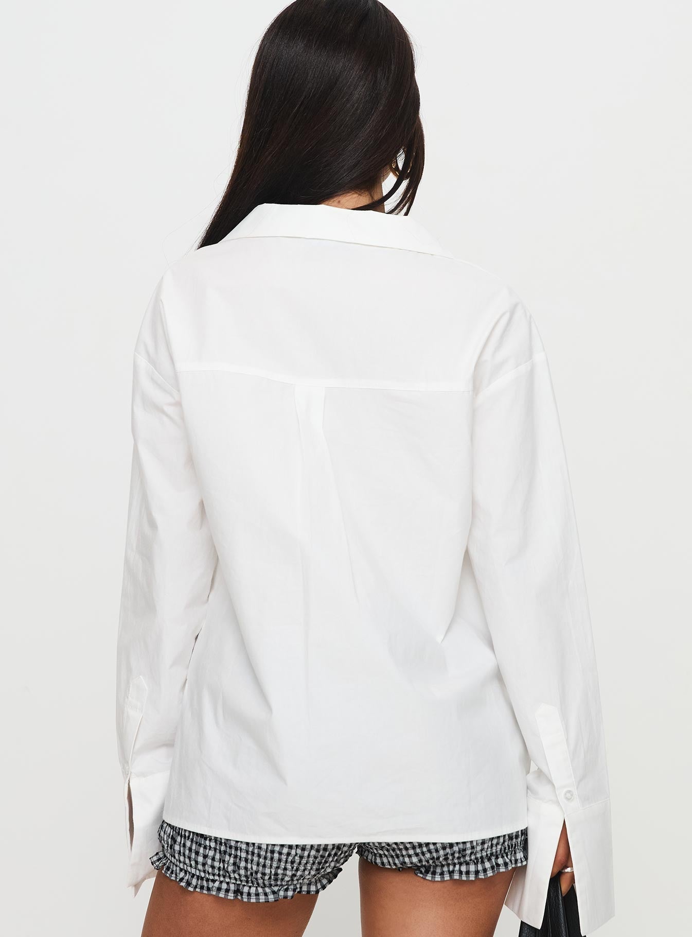 Calistoga Deep Collar Shirt Ivory