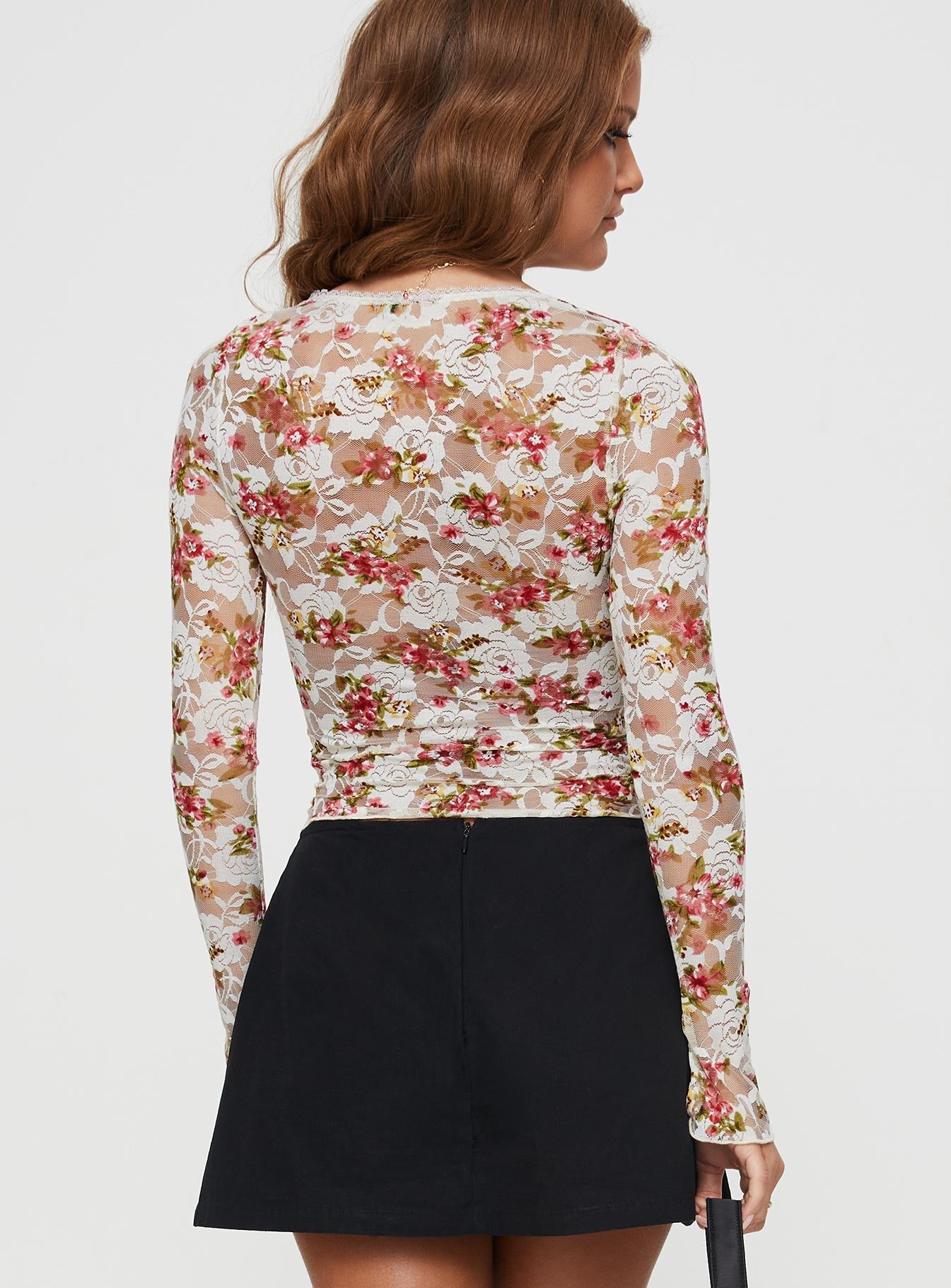 Amessa Long Sleeve Top Floral