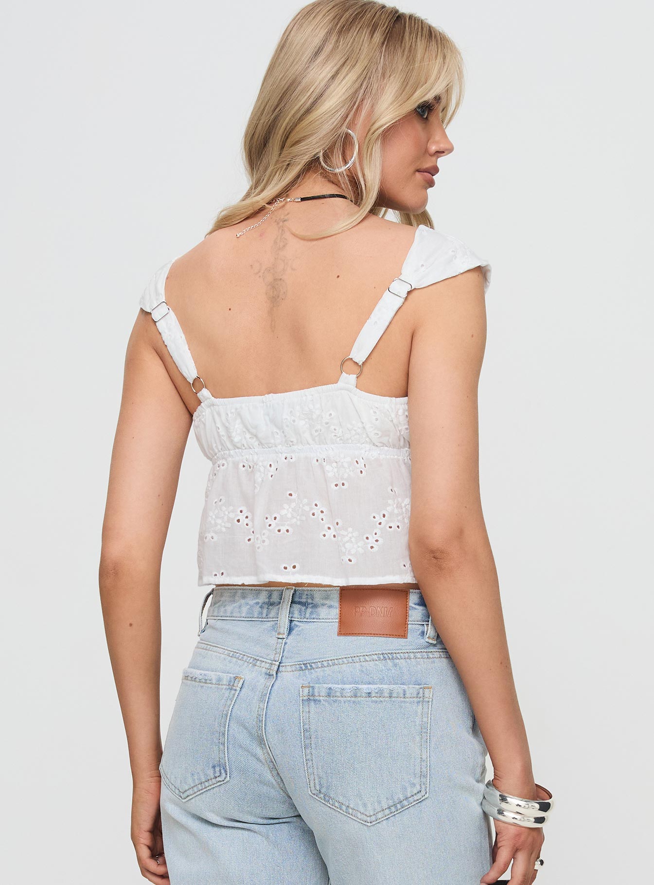 Annita Top White