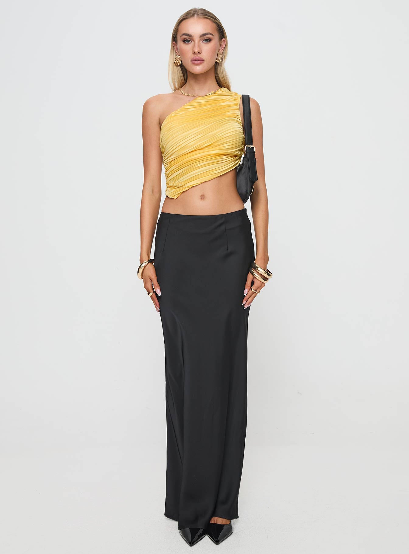 Brinstead One Shoulder Top Yellow