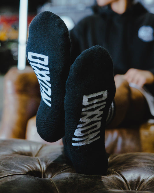 6pk Premium Crew Socks - Black