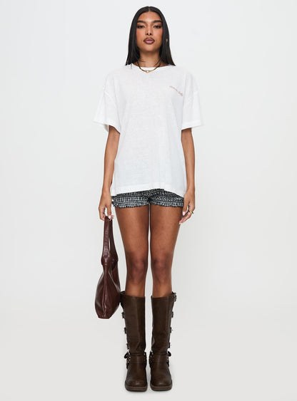 Bakery Caked Oversized Tee Cream