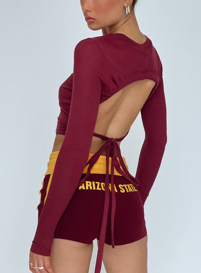 ASU Bring It Back Top Maroon