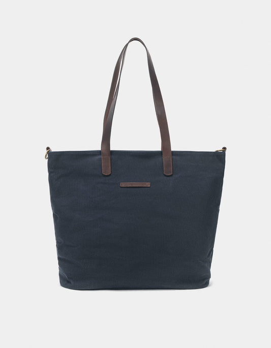 Carry-All Waxed Canvas Tote