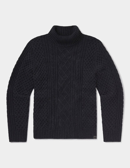 Cable Knit Rollneck Sweater