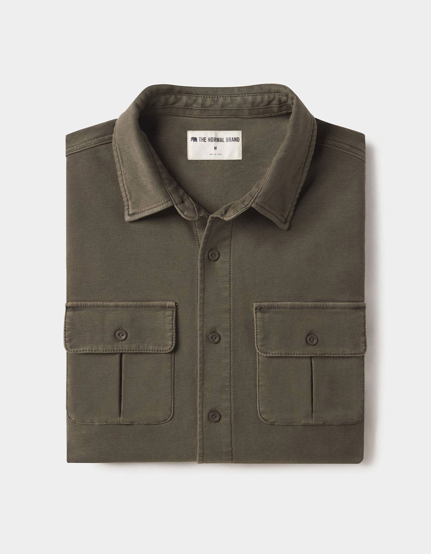 Comfort Terry Shirt Jacket