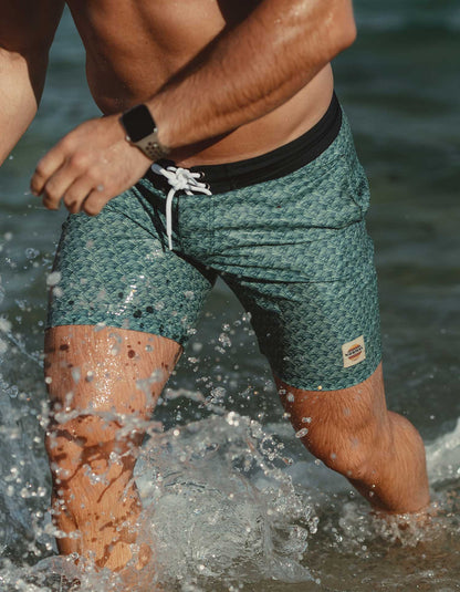 Apollo Trunk in Saguaro Wave Print