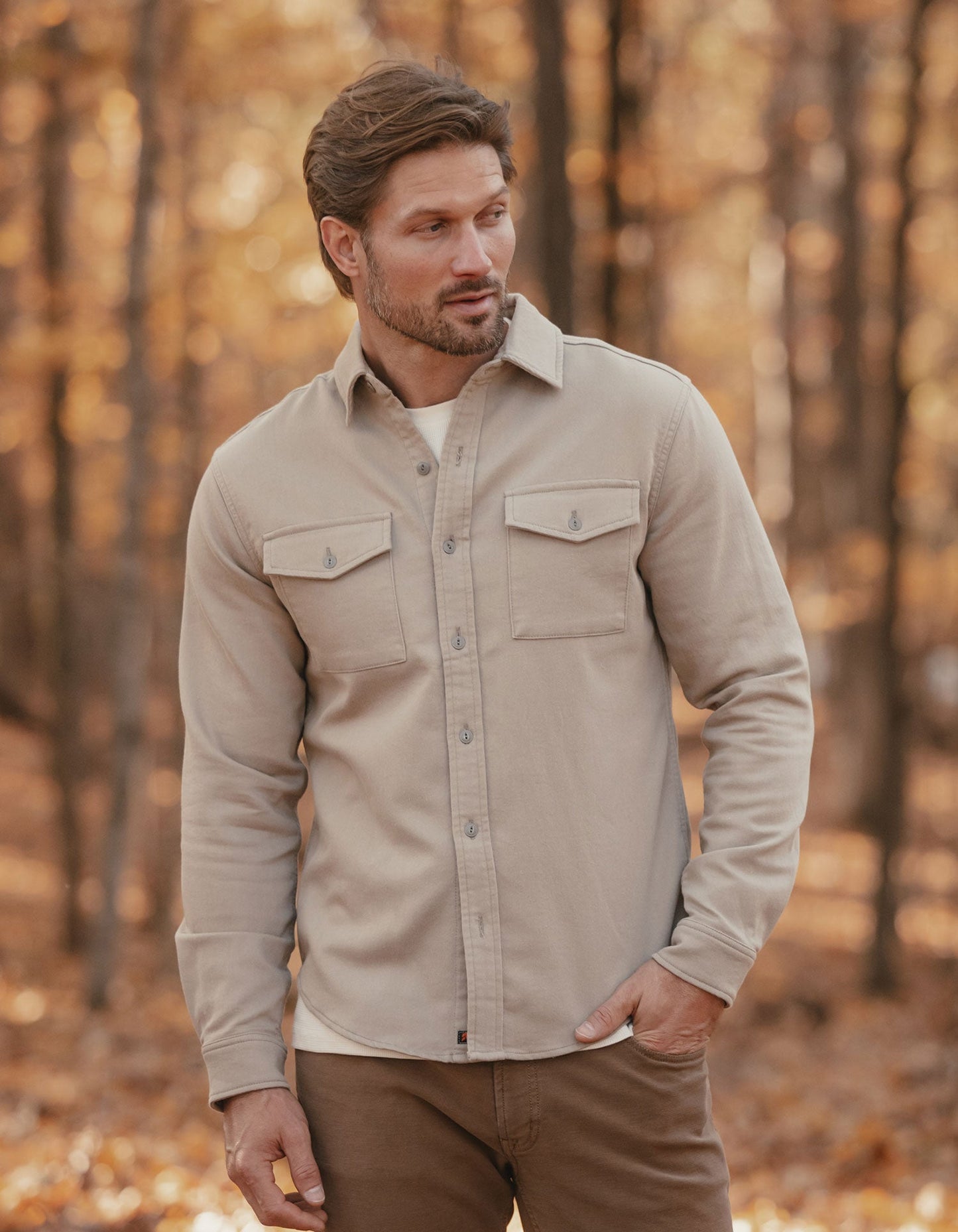 Big Jake Shirt Jacket in Smokestack