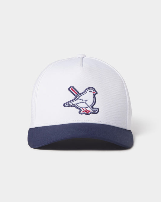 Birdy 5 Panel Hat in Cream