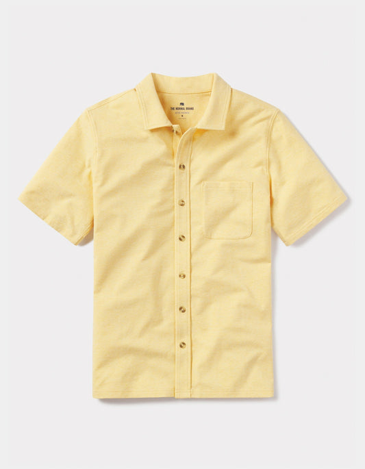 Active Puremeso Weekend Button Down in Golden Hour