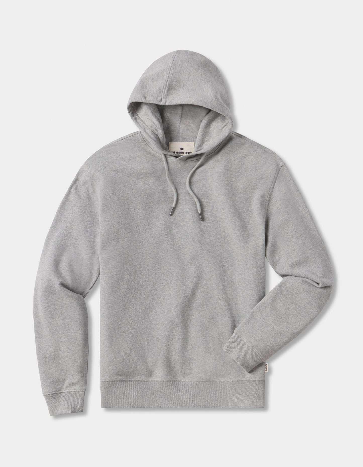 Cole Terry Hoodie in Heathered Grey