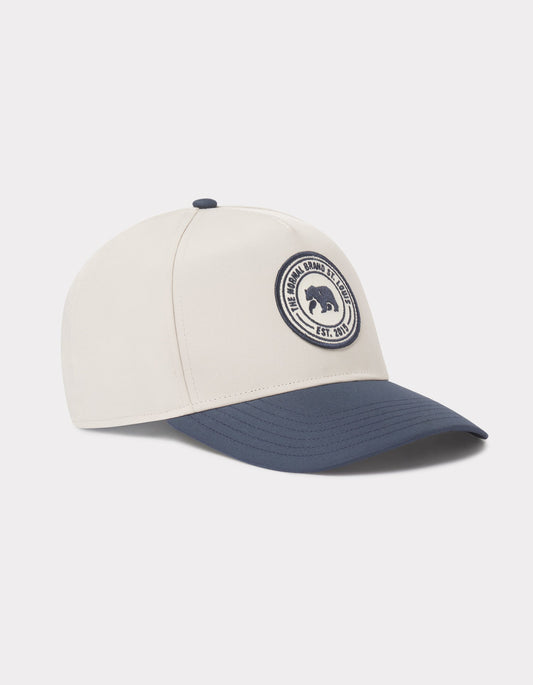 All Day Cap in Khaki/Navy