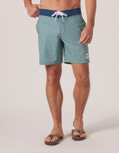 Apollo Trunk in Saguaro Wave Print