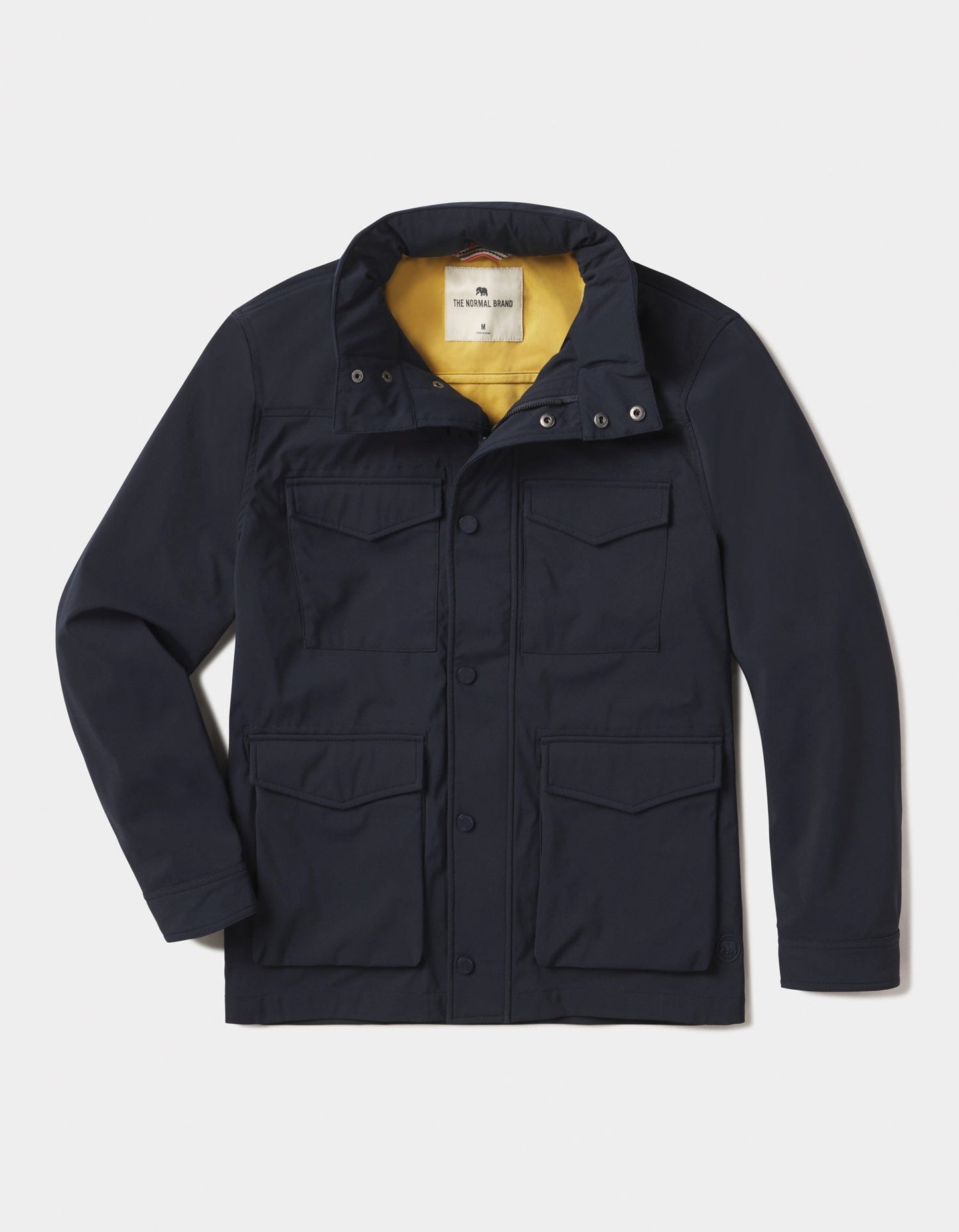 Bonded Shell Jacket in Navy