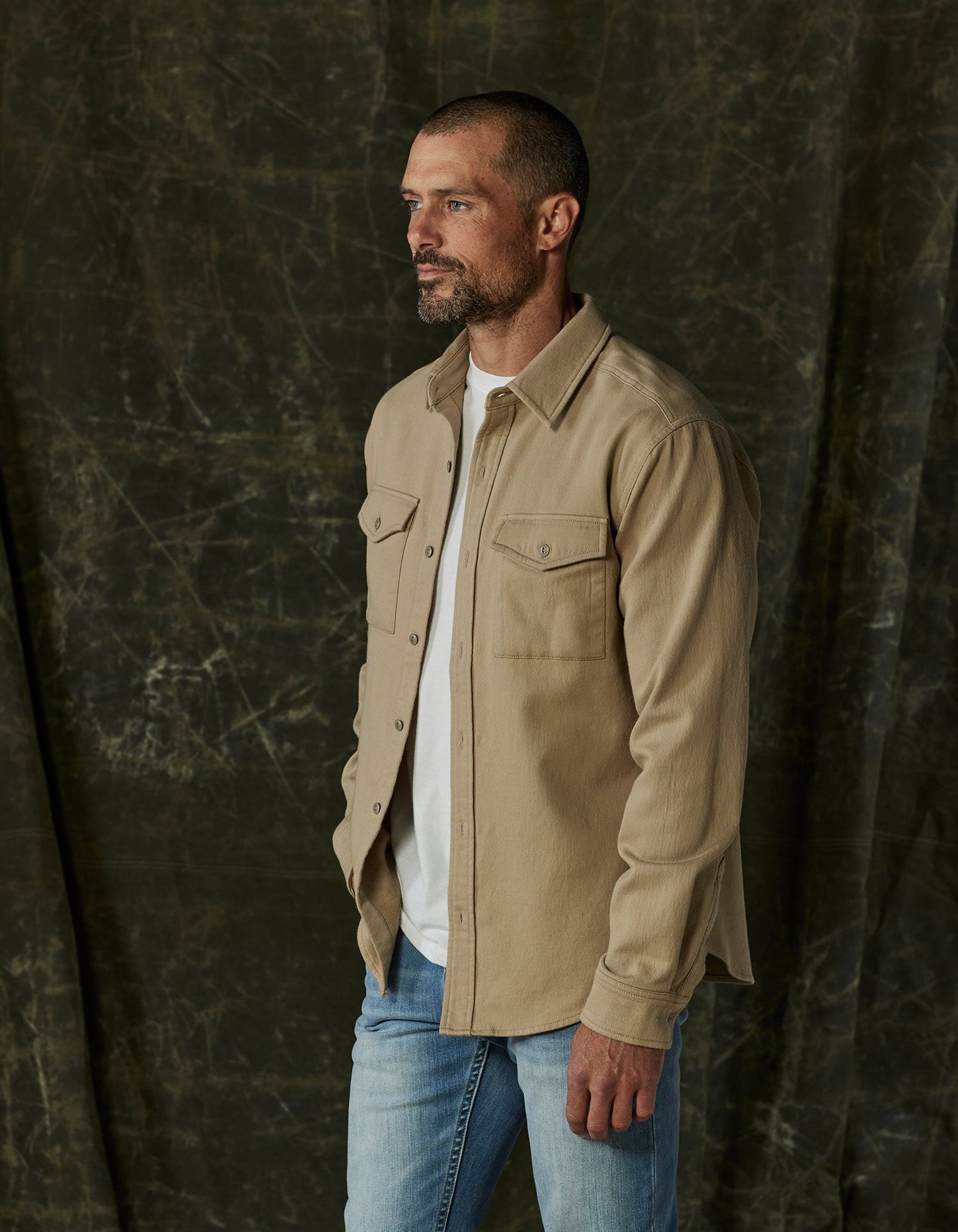 Big Jake Shirt Jacket in Smokestack