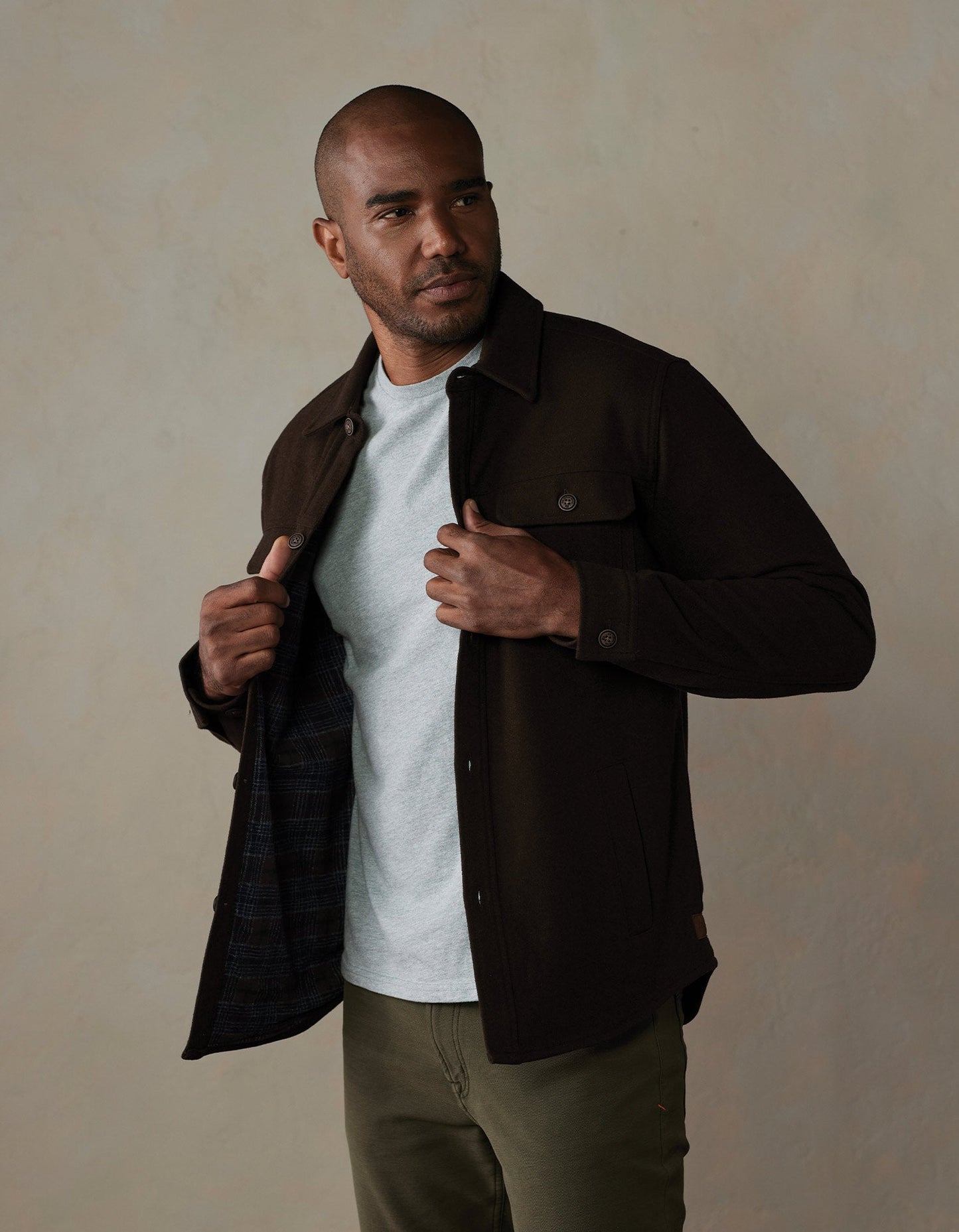 Brightside Flannel Lined Workwear Jacket in Kodiak