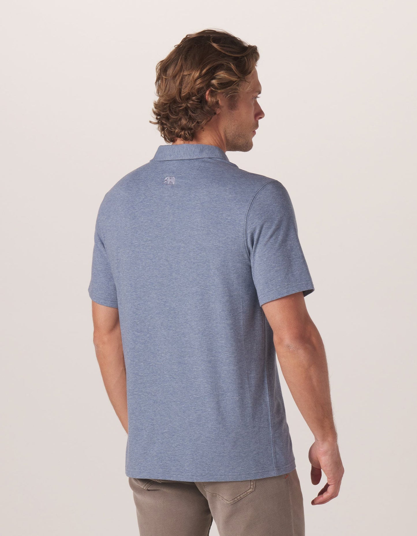 Active Puremeso Weekend Button Down in Lake Blue