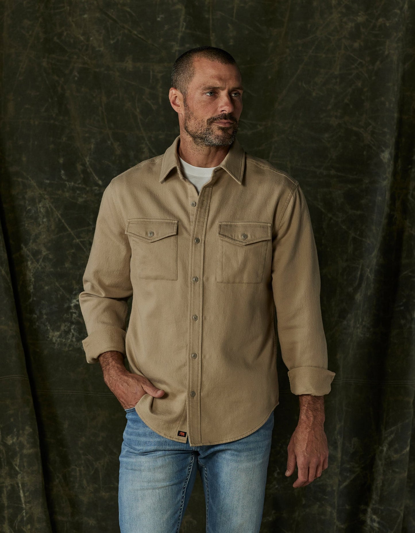 Big Jake Shirt Jacket in Smokestack