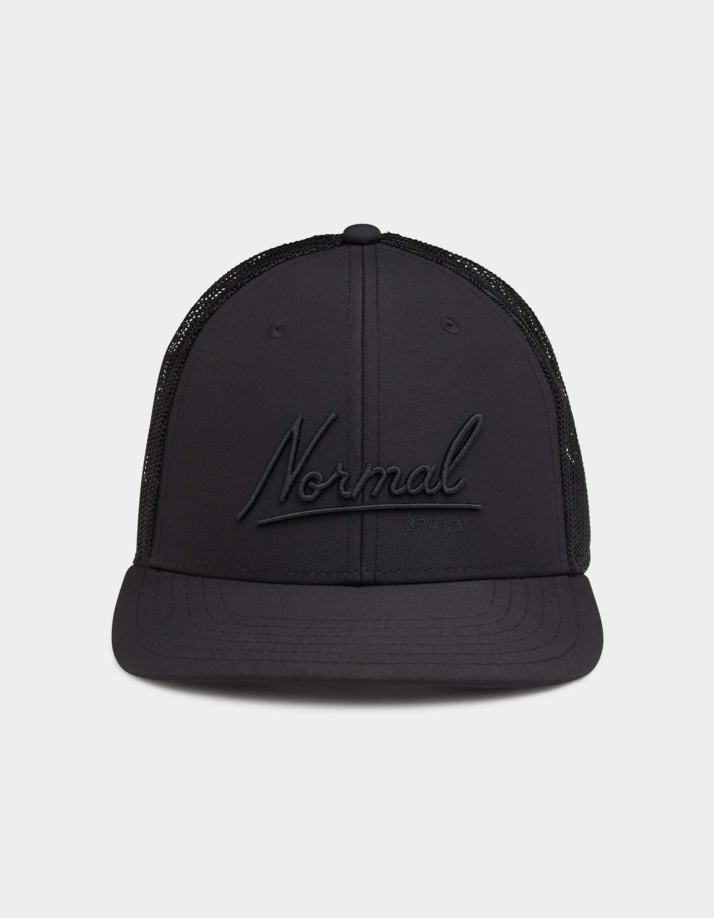 Normal Script Cap in Black