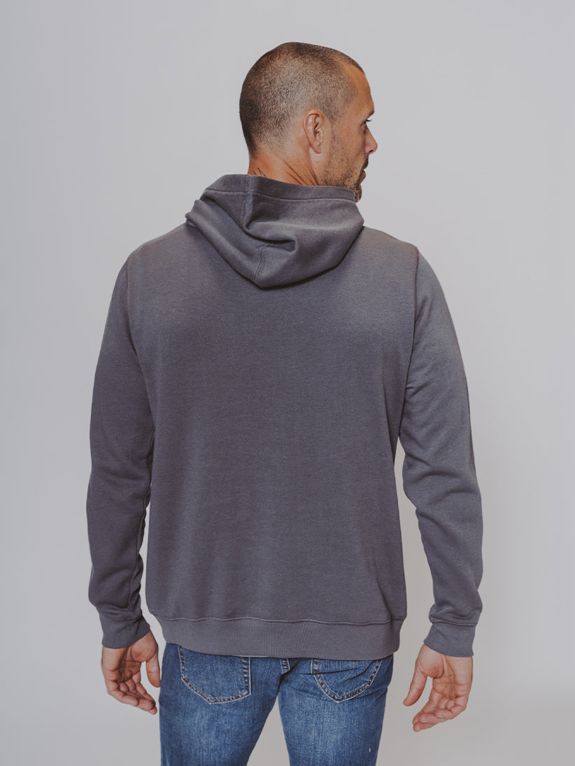 Clay Fleece Hoodie - TNB Supply Co. in Charcoal