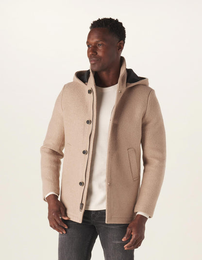 Balboa City Peacoat in Maple