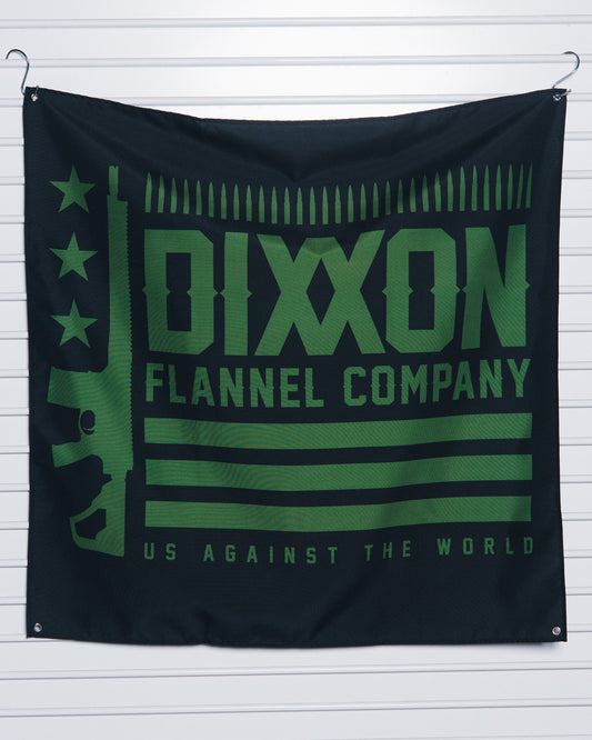 Against the World Garage Banner - 36" x 36"