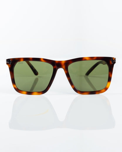 Anvil Sunglasses - Havana Tortoise & G15