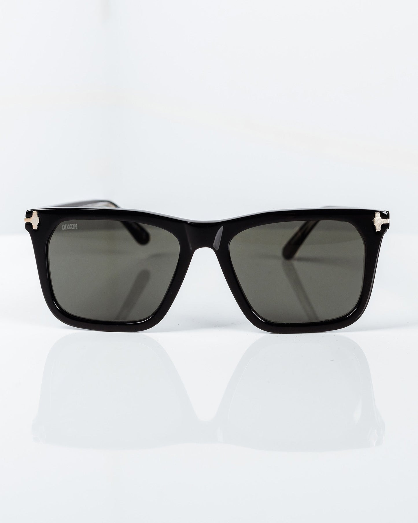 Anvil Sunglasses - Polished Black & Gray