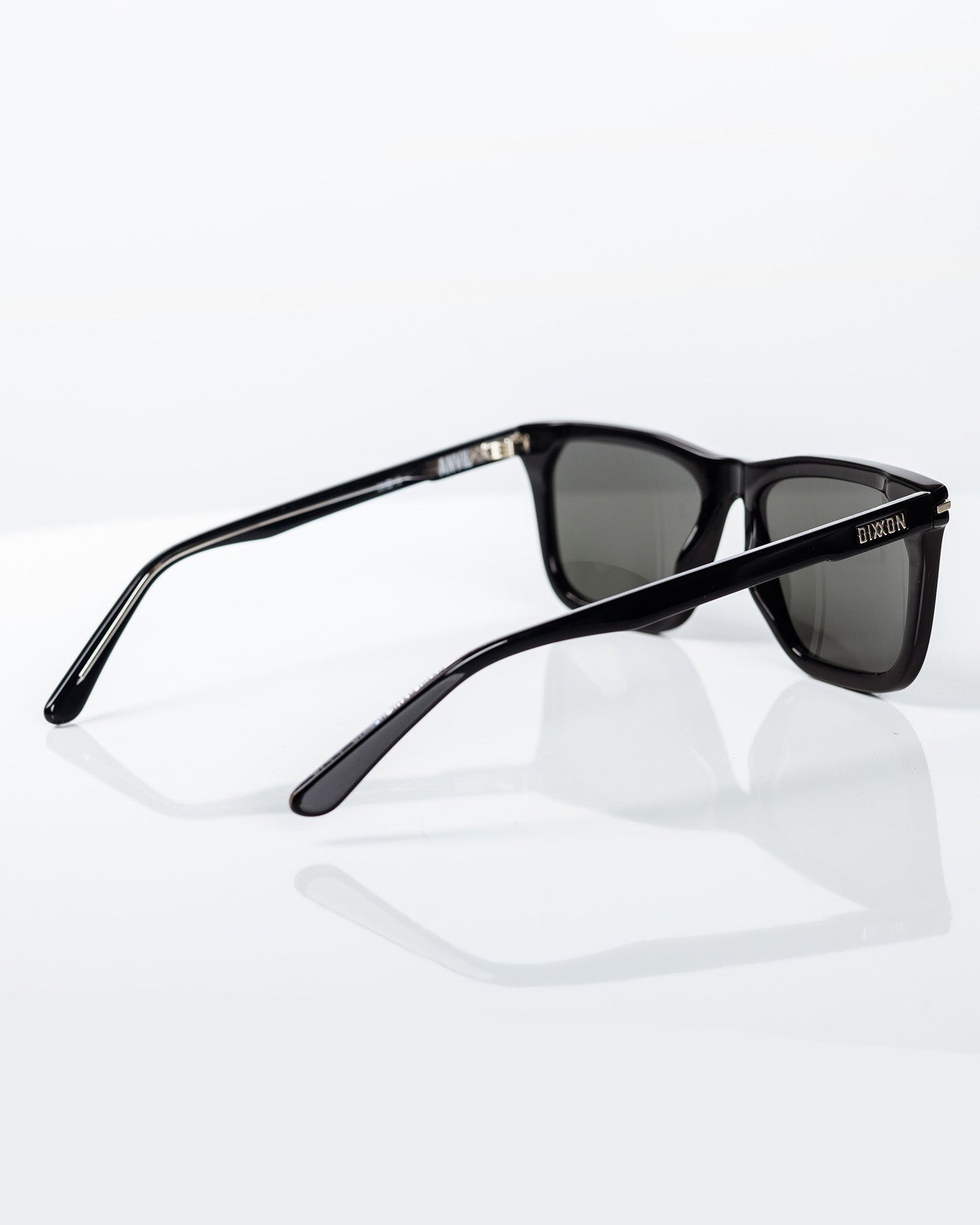 Anvil Sunglasses - Polished Black & Gray