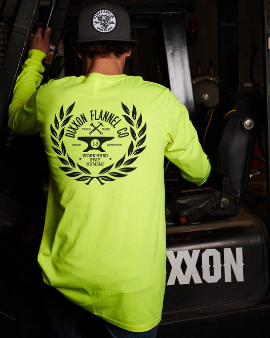 Approved Hi Vis Long Sleeve T-Shirt - Yellow