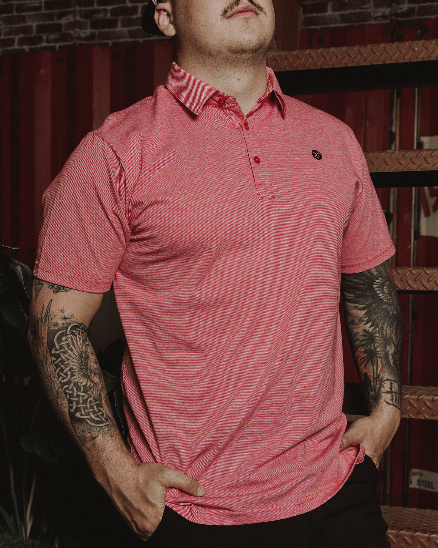 Athletic Premium Polo - Red