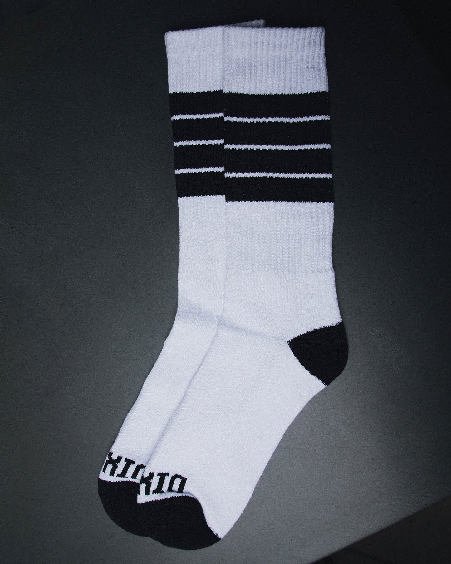 Athletic Stripes Premium Crew Socks