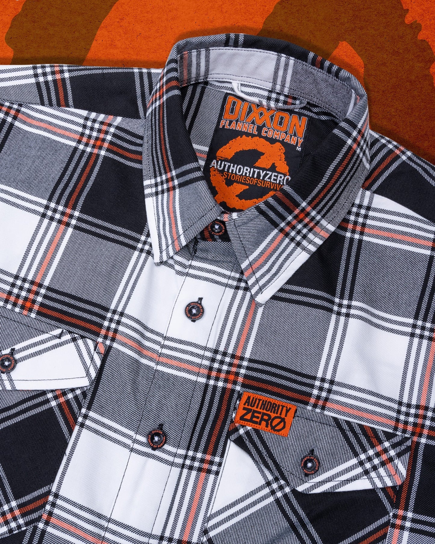 Authority Zero Stories of Survival Flannel