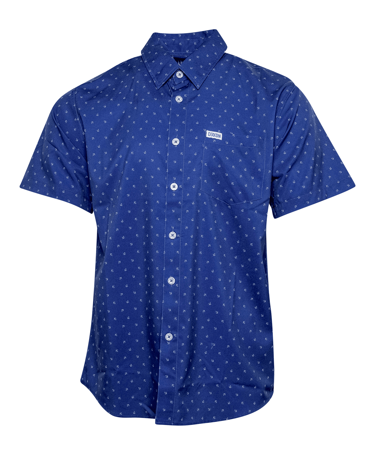 Avery Party Shirt - Blue & Gray