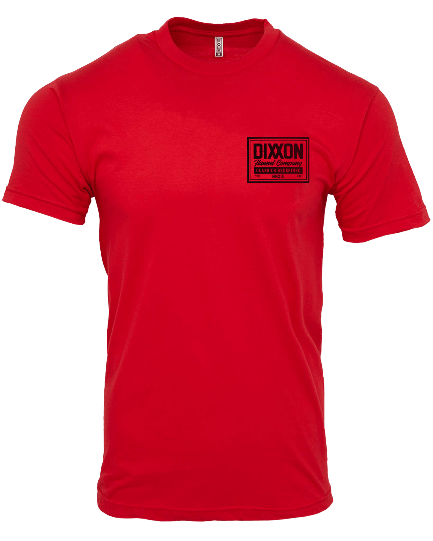 Black Billboard T-Shirt - Red