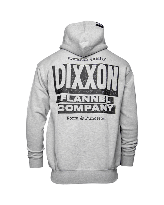 Black Premium Quality Zip Up Hoodie - Heather Gray