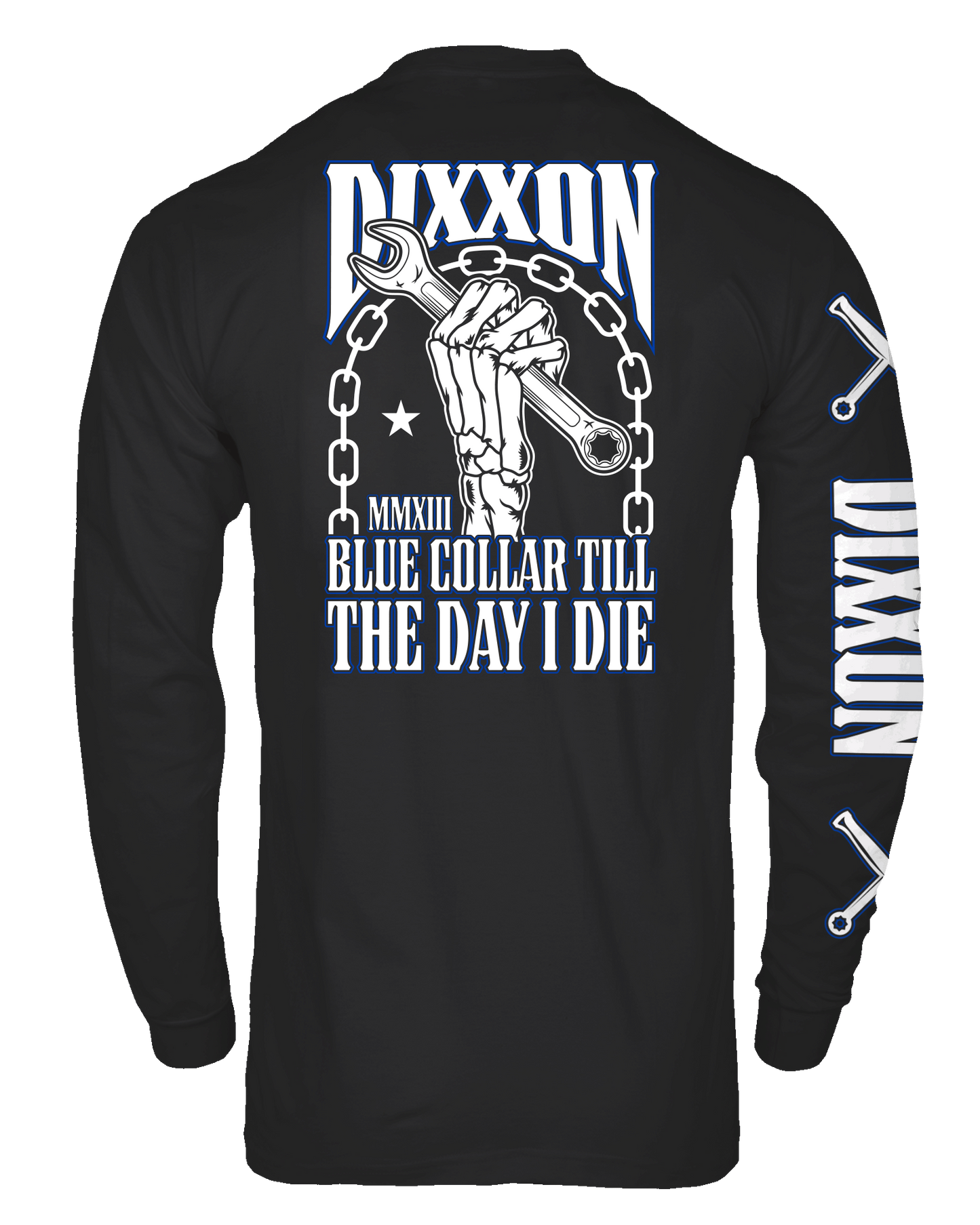 Blue Collar Long Sleeve T-Shirt - Black