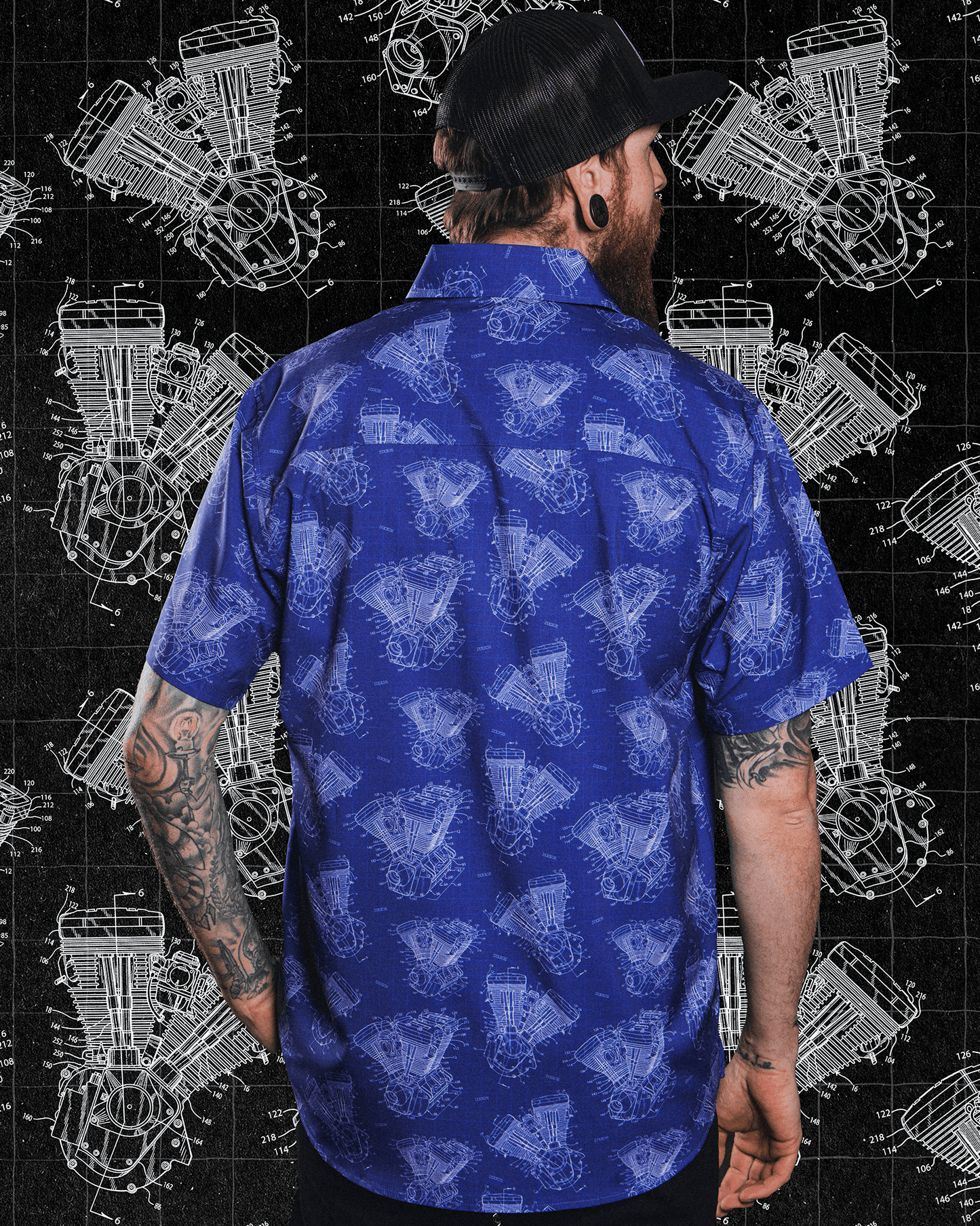 Blueprint Party Shirt