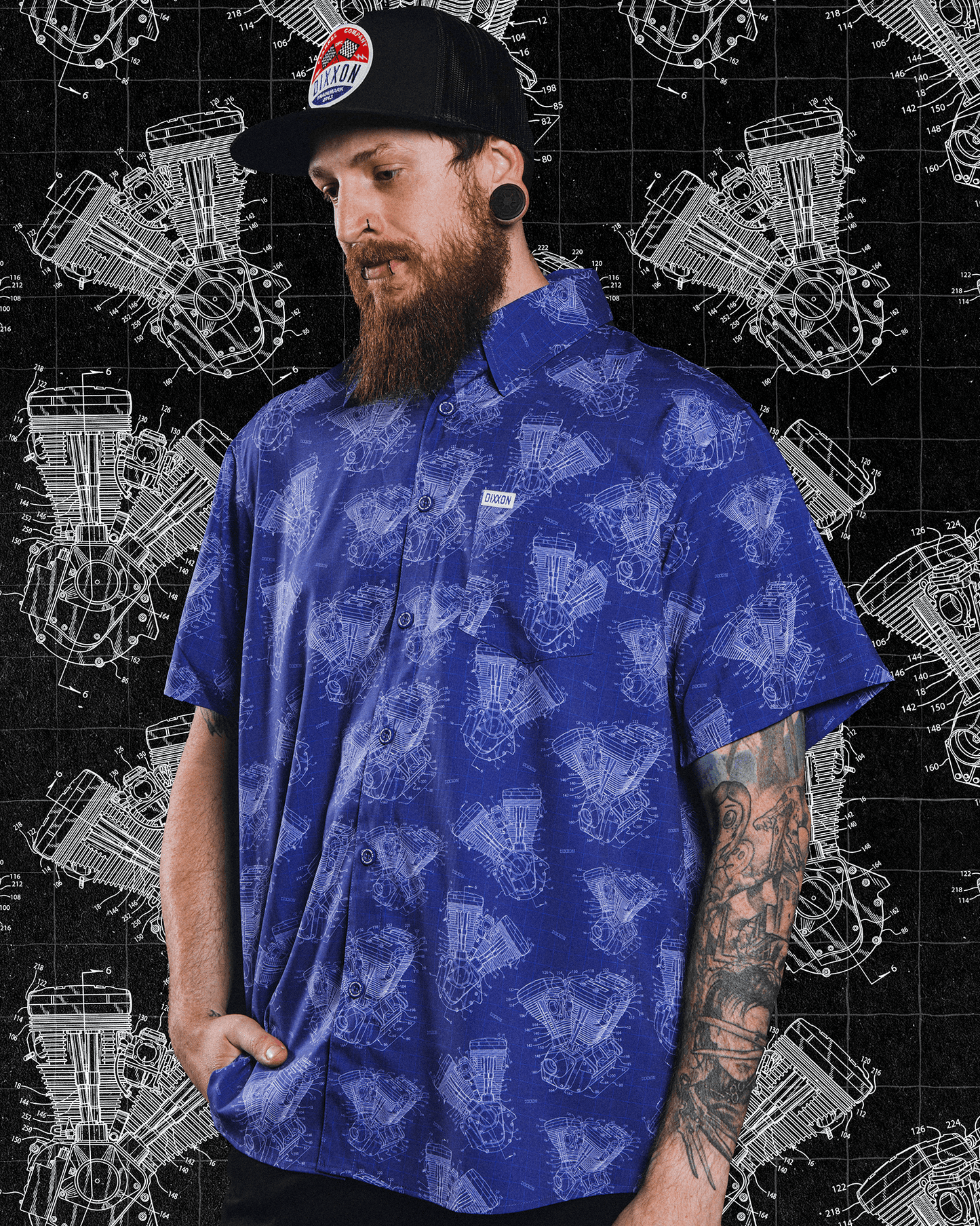 Blueprint Party Shirt