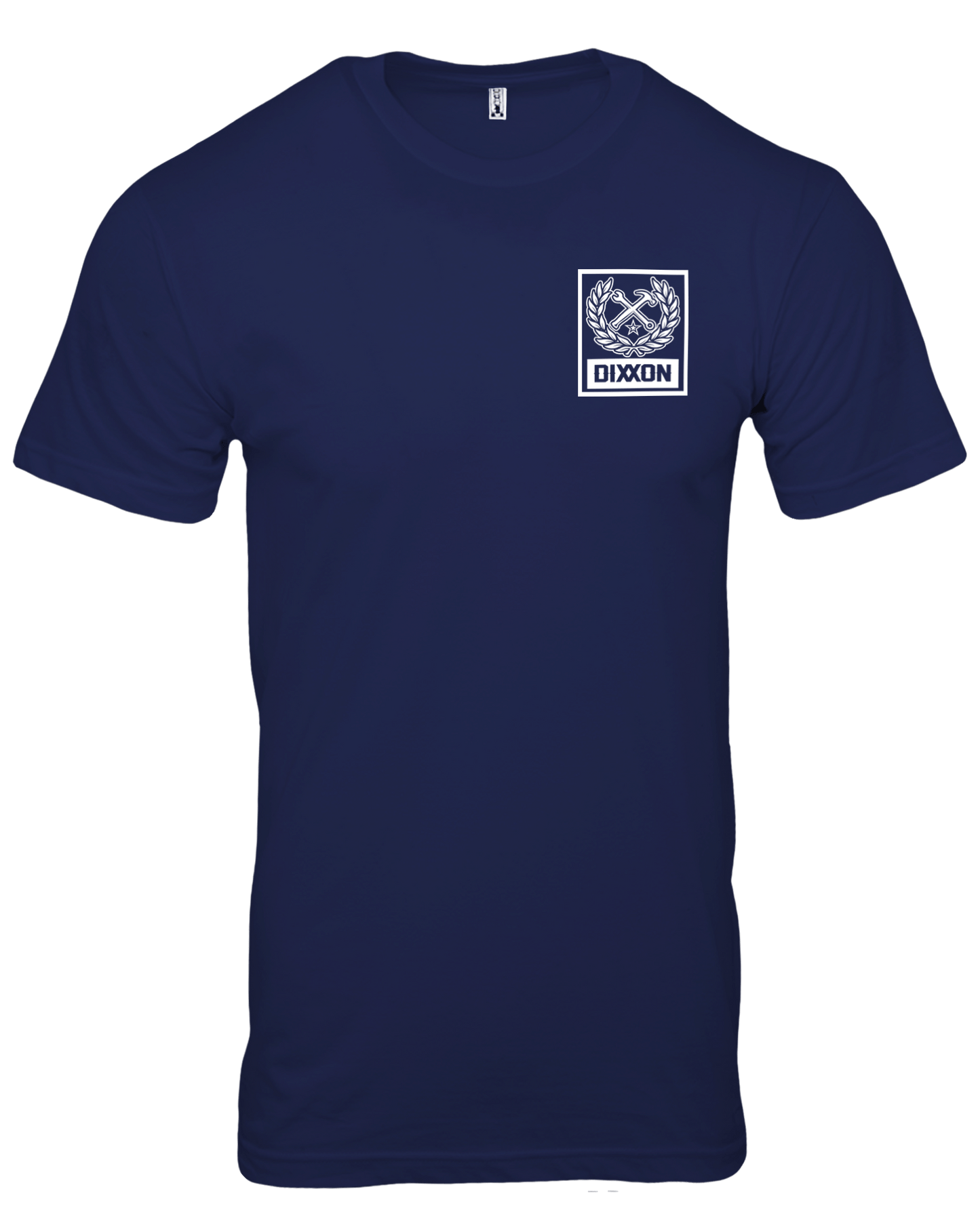 Box Crest T-Shirt - Navy & White